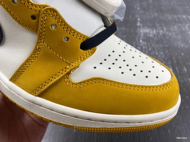 Rep TBK Yellow Air Ochre 1 High DZ5485-701 OG Jordan 0702